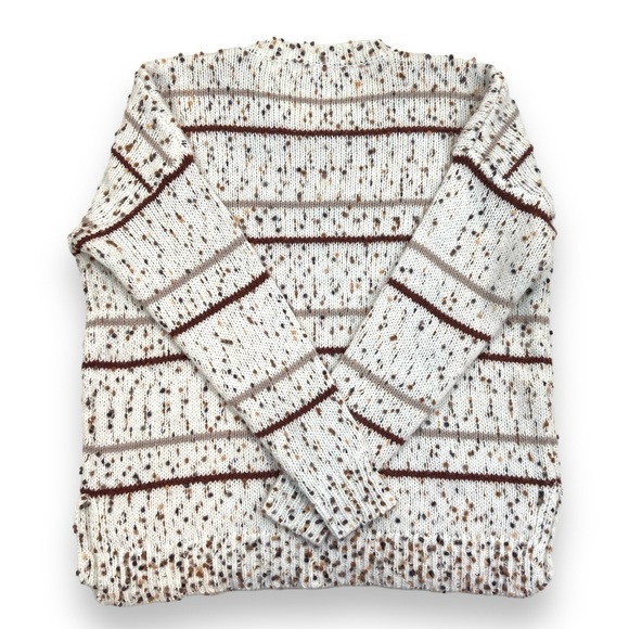 Staccato Popcorn Striped Crewneck Sweater - Picture 3 of 7